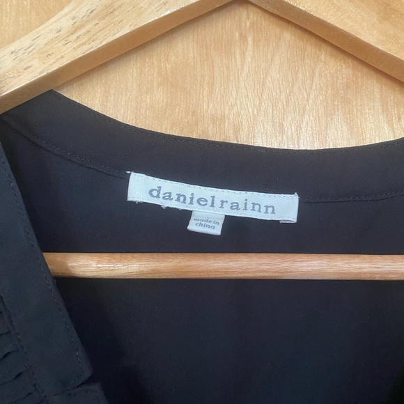 Daniel Rainn Sleeveless Blouse Womens Medium Black - Picture 2 of 3